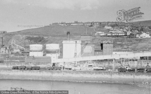 Photo of Whitehaven, Industry At The Harbour c.1960