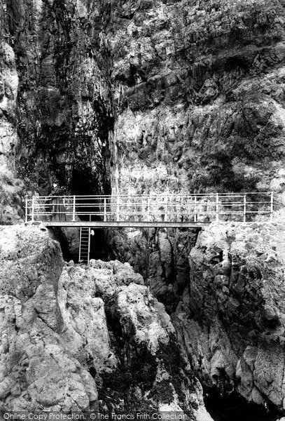Photo of Whitehead, The Gobbins Cliffs 1897