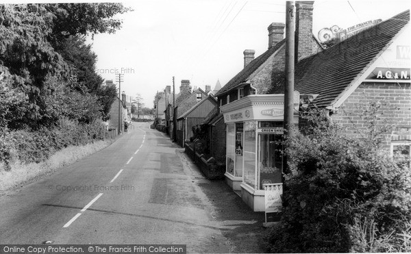 Photo of Whiteparish, The Village c.1965