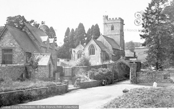 Photo of Whitestaunton, St Andrew's Church c.1955