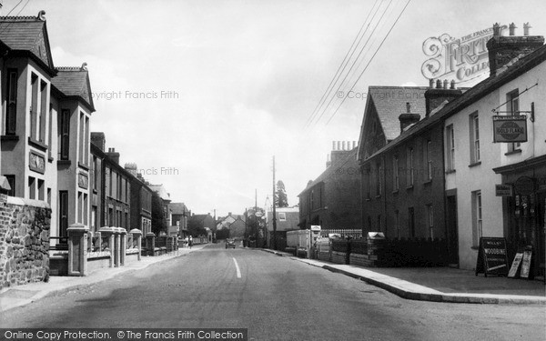 Photo of Whitland, Market Street c.1956