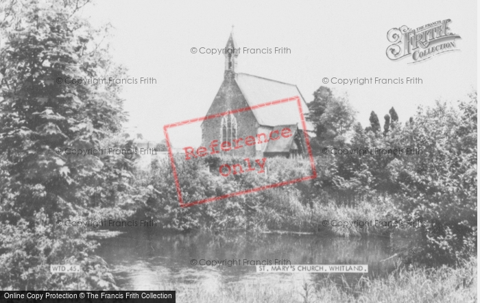 Photo of Whitland, St Mary's Church c.1965