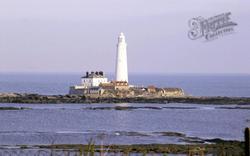 Lighthouse On St Mary’s Island 1986, Whitley Bay