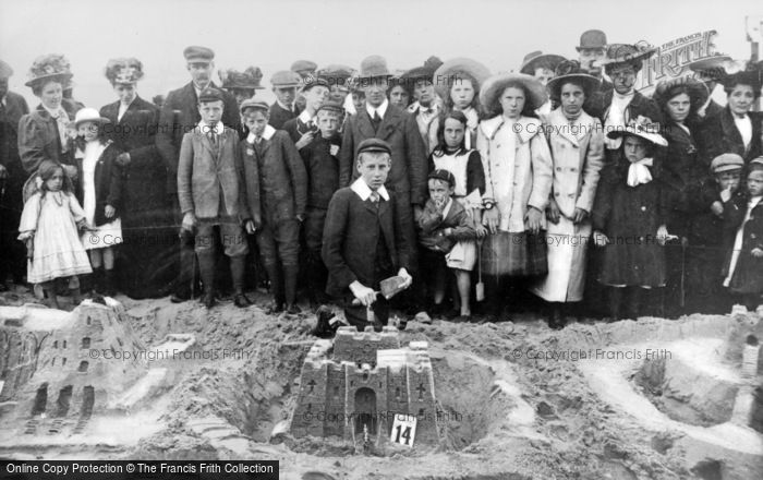 Photo of Whitley Bay, Sandcastle Competion 1908