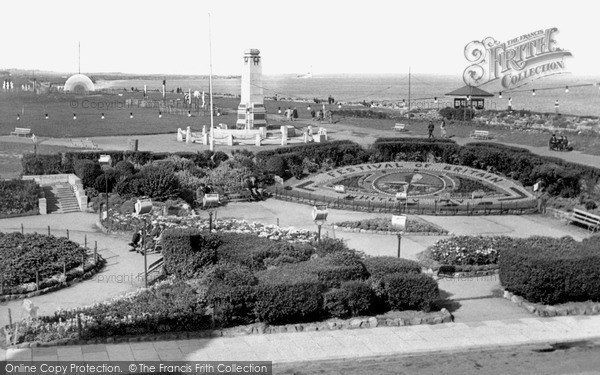 Photo of Whitley Bay, view of the Links c1951