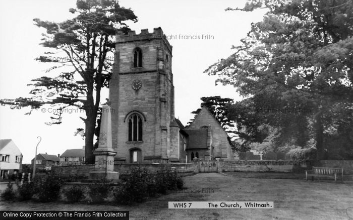 Photo of Whitnash, The Church c.1960