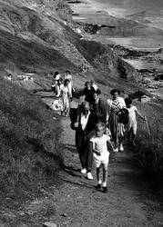 Path From The Beach c.1955, Whitsand Bay