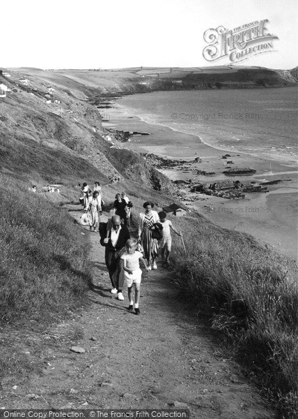 Photo of Whitsand Bay, Path To The Beach c.1955
