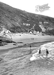 Sea Bathing 1930, Whitsand Bay
