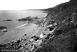 Whitsand Bay, the Beach 1930