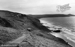 The Shore And Rame Head c.1955, Whitsand Bay