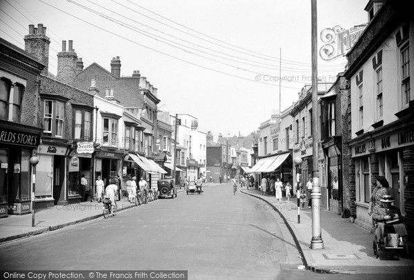 Photo of Whitstable, High Street 1950