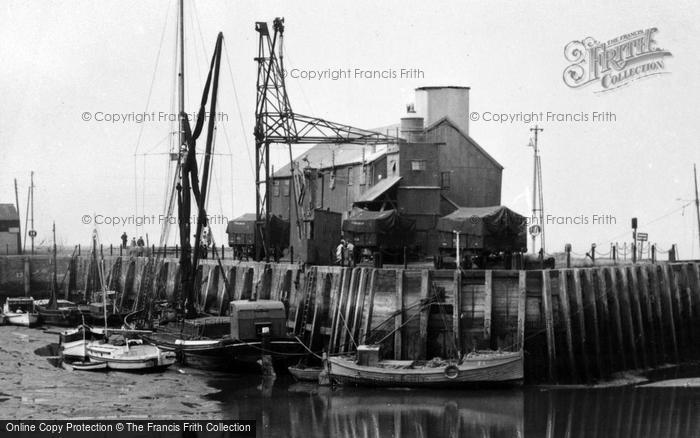 Photo of Whitstable, The Harbour 1950