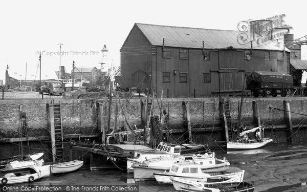 Photo of Whitstable, The Harbour 1950