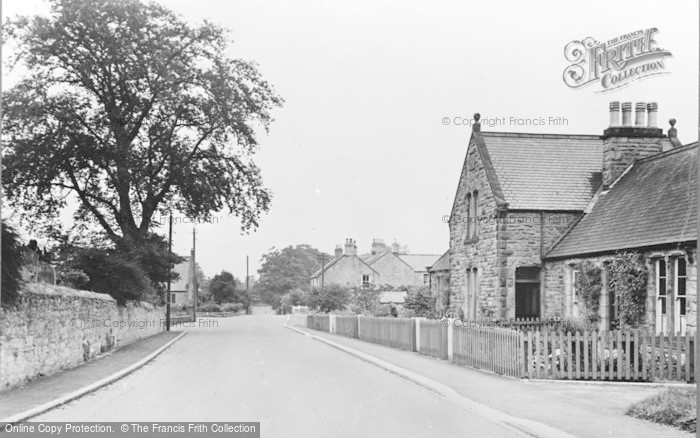 Photo of Whittingham, The Village c.1955