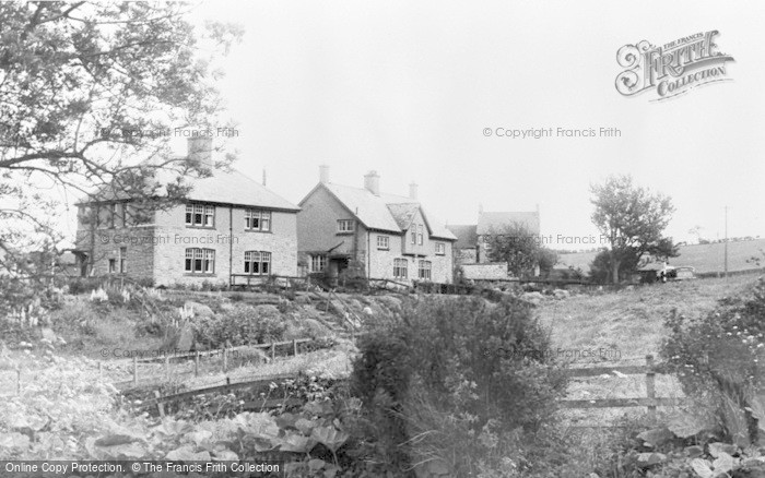 Photo of Whittingham, View From The Bridge c.1955
