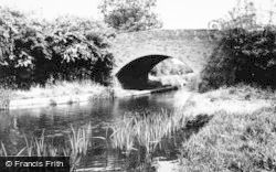 Canal Bridge c.1965, Whittington