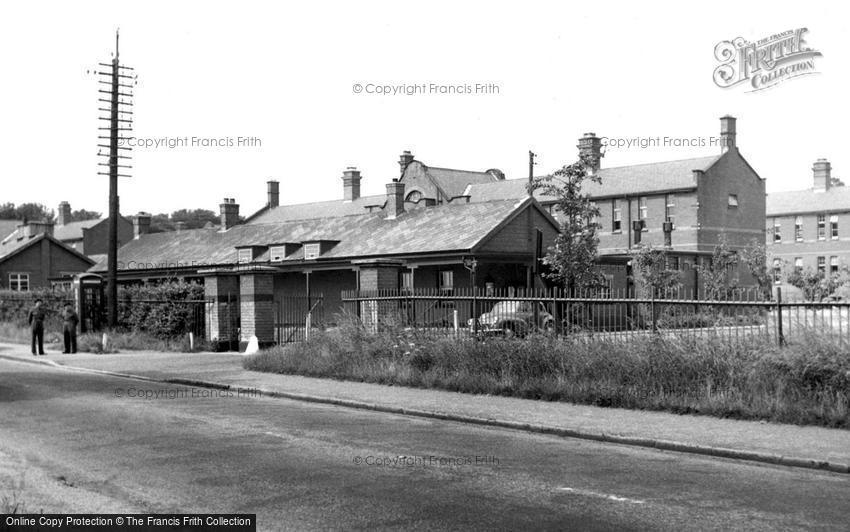 Whittington, the Barracks c1955