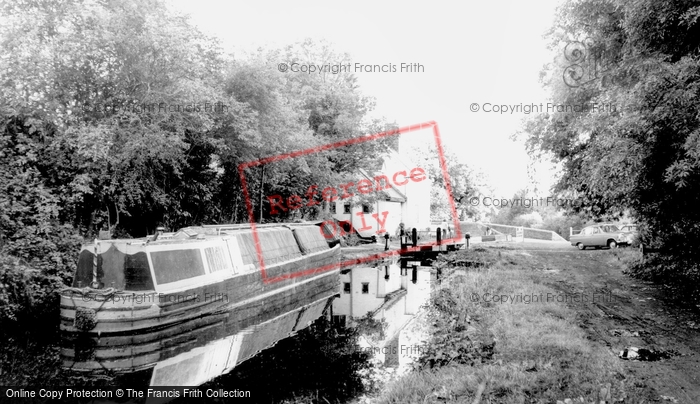 Photo of Whittington, The Canal And Lock c.1965