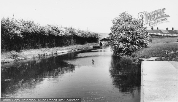 Photo of Whittington, The Canal c.1965