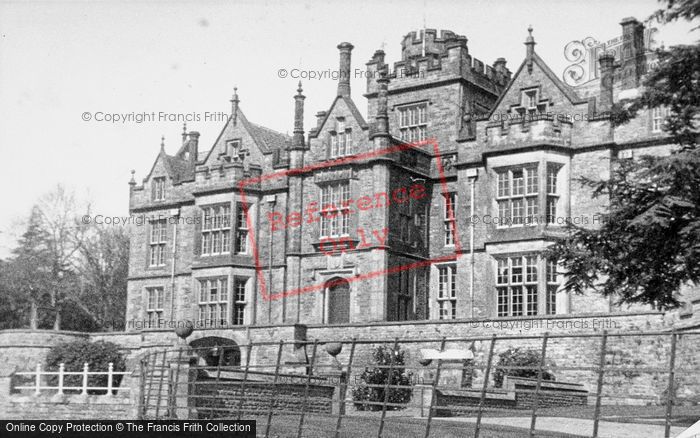 Photo of Whittington, Whittington Hall c.1955