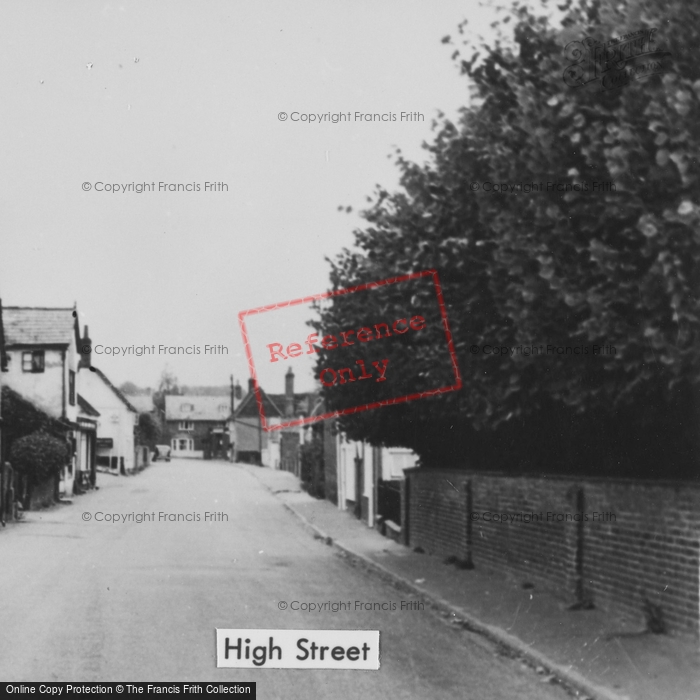 Photo of Whitwell, High Street c.1955