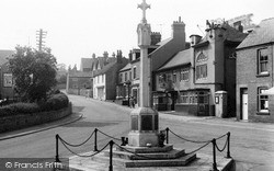 Memorial And High Street c.1960, Whitwell