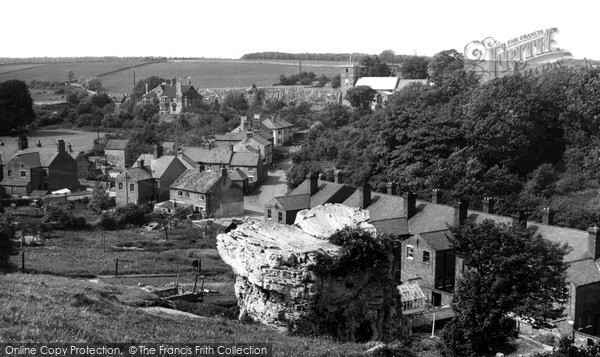 Photo of Whitwell, The Church From High Hill c.1955