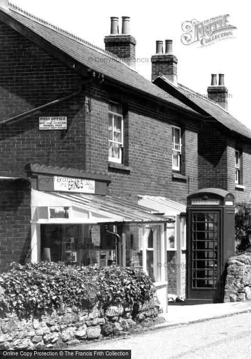 Photo of Whitwell, The Post Office And General Store c.1955