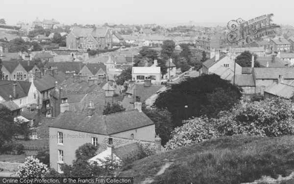 Photo of Whitwell, The Village From High Hill c.1955