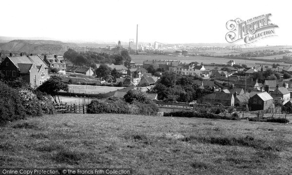 Photo of Whitwell, View From Sunnyside c.1965