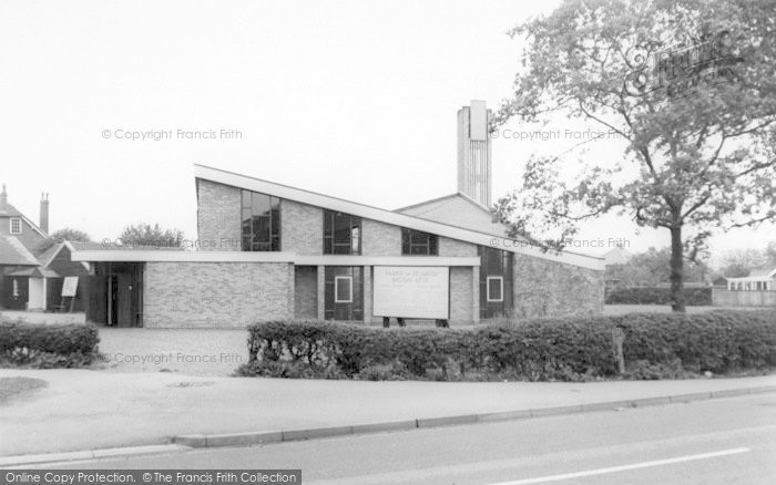Photo of Whitwick, Broom Leys Church c.1965