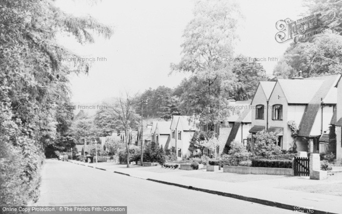 Photo of Whyteleafe, Whyteleafe Hill c.1955