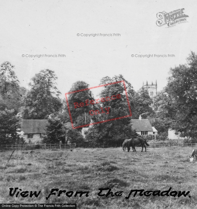 Photo of Wicken, View From The Meadow c.1950