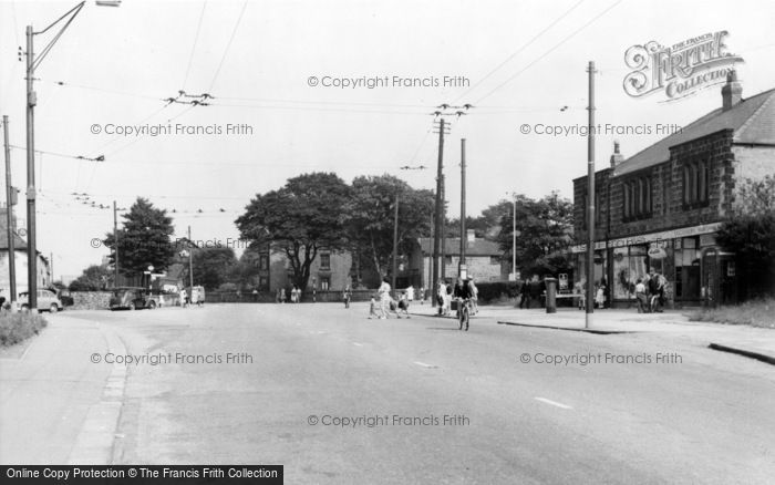 Photo of Wickersley, Main Road c.1955