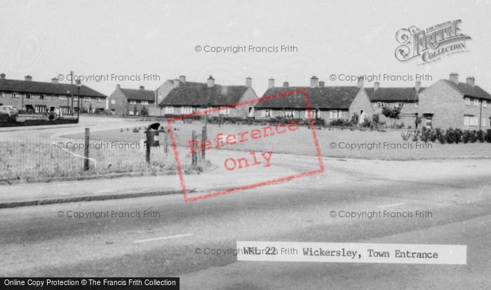 Photo of Wickersley, Town Entrance c.1960