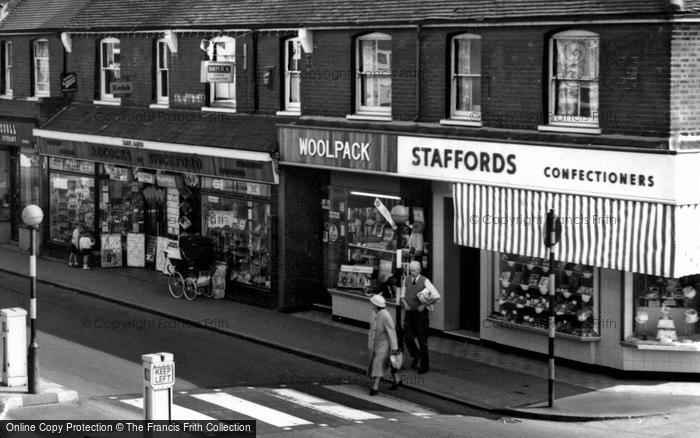 Photo of Wickford, Broadway Shops c.1965