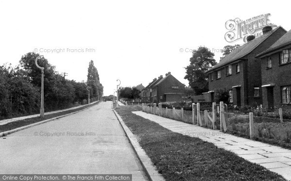 Photo of Wickford, New Estate c.1955