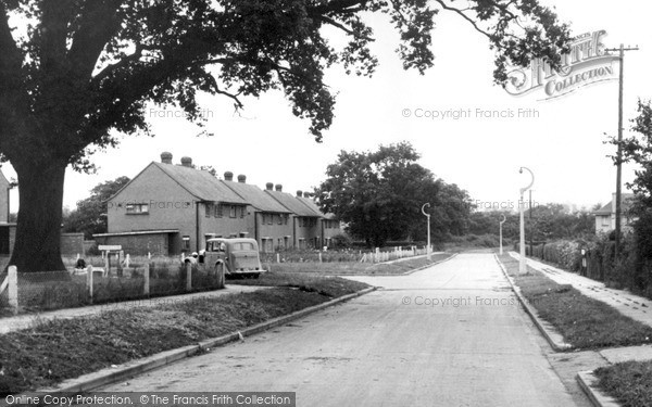 Photo of Wickford, New Estate c.1955