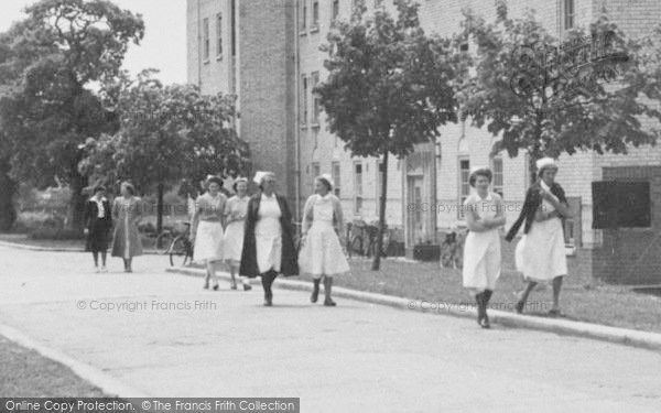 Wickford, Nurses from Runwell Hosptal c1955 Photo of Wickford, Nurses From Runwell Hosptal c.1955