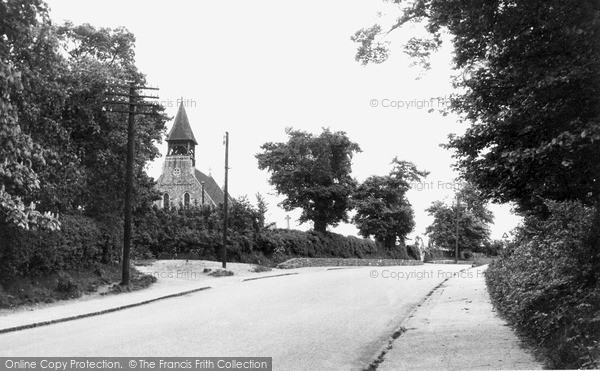 Photo of Wickford, Southend Road c.1955