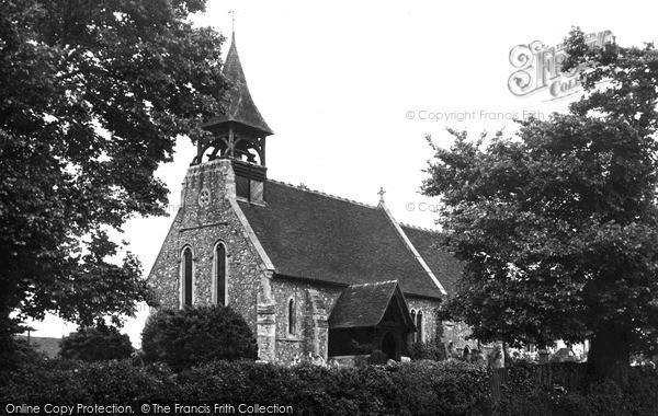 Photo of Wickford, St Catherine's Church c1955