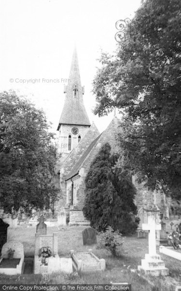 Photo of Wickham Bishops, St Bartholomew's Church c.1960