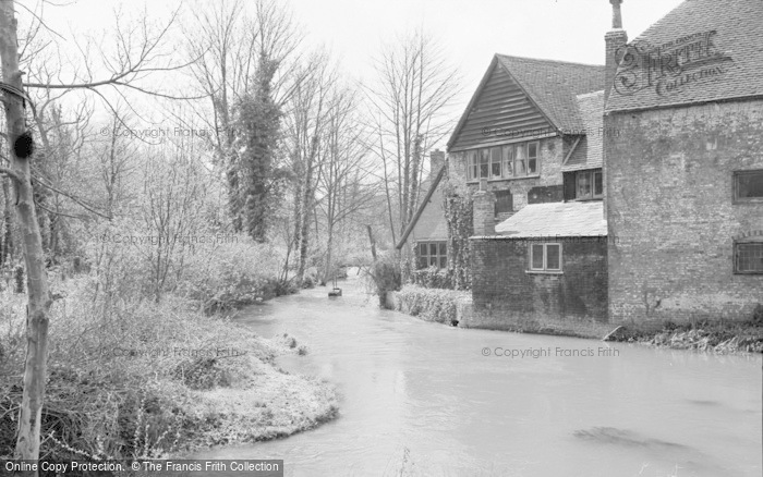 Photo of Wickham, Mill Stream 1964