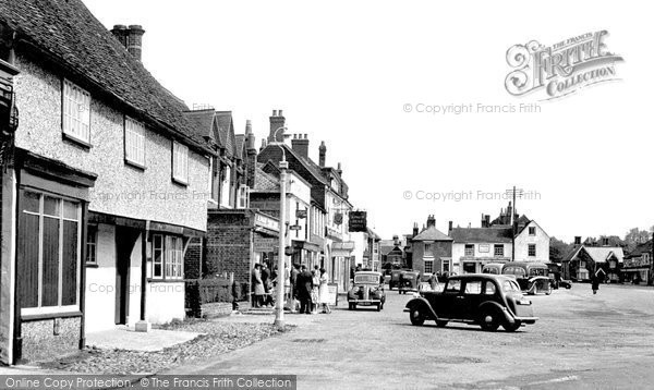Photo of Wickham, The Square 1951