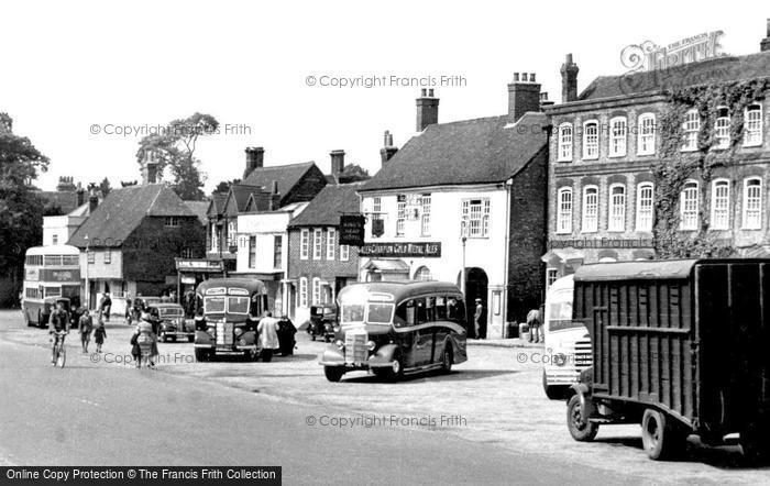 Photo of Wickham, The Square 1951