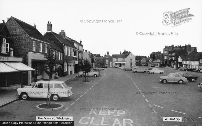 Photo of Wickham, The Square 1969