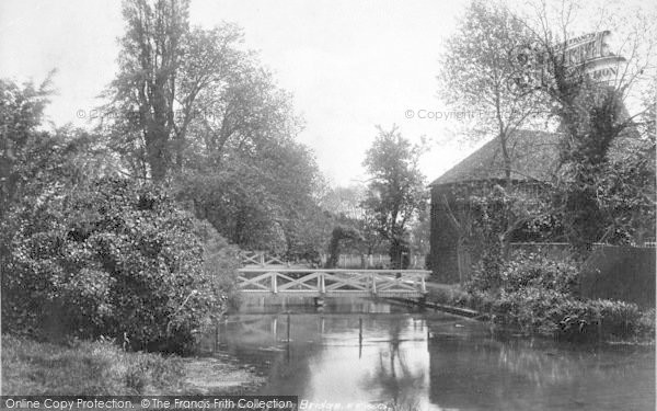 Photo of Wickhambreaux, From The Bridge 1903