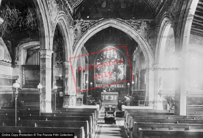 Photo of Wickhambreaux, The Church Interior 1903