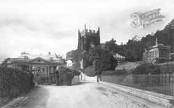 Church And Vicarage c.1880, Widcombe